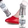 Silberne Schuhcreme mit Schwammapplikator Produktbild-Vorschau 1