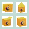 Set da 4 Relaxdays, contenitori per bambini, graziosi Anteprima dell’immagine prodotto 5