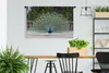 MuchoWow® Wandteppich Wandbehang Pfau - Flügel - Schwanz Produktbild-Vorschau 2