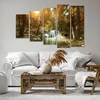 Bild auf Leinwand - Leinwandbild - Park Wasserfall Wasser - Produktbild-Vorschau 6