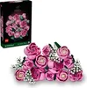 LEGO Botanicals Rosa Rosenstrauß - Kunstblumen Modellbau Produktbild-Vorschau 1
