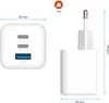 Síťová nabíječka GaN 1x USB-A 2x USB-C PD 3.0, 65 W, QC Náhled obrázku produktu 8
