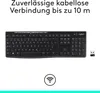 Logitech Tastatur K270 kabellos schwarz Produktbild-Vorschau 18