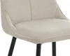 byLIVING Esszimmerstuhl 2er Set CARLO / Webstoff taupe / Produktbild-Vorschau 11