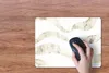 MuchoWow® Mauspad Mousepad Blätter - Pastell - Entwurf Produktbild-Vorschau 3