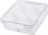 4 oddíly Snack Box Transparentní multifunkční těsně těsnící Náhled obrázku produktu 1