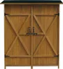 Gartenschrank "Espacio"- 140 x 49 x 162 cm - Braun Produktbild-Vorschau 2