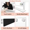 ZELURXX Zrcadlo, s 12 LED diodami, 3 barevné režimy, Náhled obrázku produktu 4