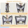 Reisebett mit Matratze, 5 in 1 Beistellbett Baby mit Rollen Produktbild-Vorschau 7
