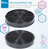 McFilter | 4x Aktivkohlefilter geeignet für EFF62, AEG Produktbild-Vorschau 2