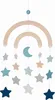 Goki Mobile bébé en bois bleu ciel étoilé Voir les images du produit 1