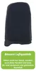 A black filter with green text overlay describing its benefits. Produktbild-Vorschau