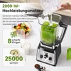 AMZCHEF Standmixer, 2000W Hochleistungsmixer, Smoothie Produktbild-Vorschau 2