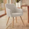 riess-ambiente Armlehnstuhl SCANDINAVIA MEISTERSTÜCK beige Produktbild-Vorschau 1