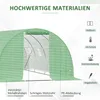 Outsunny Foliengewächshaus begehbares Polytunnel 6 x 3 m Produktbild-Vorschau 5