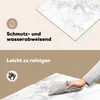 KitchenYeah® Kryt varné desky mramor - bílý - šedý - - Náhled obrázku produktu 2