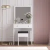 Skye Decor, Felix, make-uptafel, wit, 100% melaminecoating Productafbeelding-voorbeeld 4