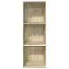 vidaXL Regał dąb sonoma 40x30x114 cm materiał Podgląd zdjęcia produktu 4