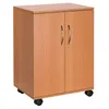 DURABLE Mobiletto multifunzione 74/53 con ante, Marrone, Anteprima dell’immagine prodotto 7