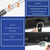 Teleskop Auto Kleiderbügel, Metall Kleiderstange für Produktbild-Vorschau 6