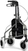 FabaCare Rollator Delta, 3-Rad-Rollator, Gehhilfe grau, Produktbild-Vorschau 8