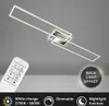 LED Deckenleuchte CCT  Dimmbar Fernbedienung 40W silber Produktbild-Vorschau 2