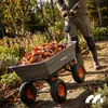 Zahradní vozík Přepravní přívěs Ruční vozík s funkcí Náhled obrázku produktu 9