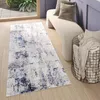 Tapiso Teppichläufer SKY Modern Blau Grau Creme  70 x 200 Produktbild-Vorschau 1