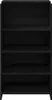 vidaXL Scrivania per reception nera 55x50x103,5 cm Anteprima dell’immagine prodotto 5