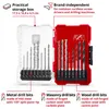 EINHELL Bohrer-Set Holz, Stein und Metall M-CASE, 16-teilig Produktbild-Vorschau 14