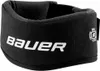 A black Bauer neckguard collar is shown against a white background. Náhľad obrázku produktu
