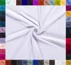 Locker drapiertes, elastisches Baumwoll-Jersey-Gewebe in Weiß, 8 % Elasthan, Öko-Tex Klasse 1, Meterware für Bekleidung. Produktbild-Vorschau