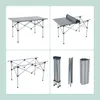 Relaxdays Campingtisch, faltbarer Beistelltisch, HBT 55 x Produktbild-Vorschau 6