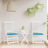 vidaXL Coussin pour chaise de jardin 2 pcs. Bleu 50x50x3 cm Voir les images du produit 2