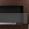 Bioethanol-Wandkamin 650 × 400 Braun Struktur matt mit Produktbild-Vorschau 4