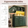 Bufet / kuchyňská skříňka ve venkovském stylu s LED Náhled obrázku produktu 4