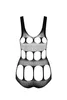 Passion - Woman Bs083 Teddy Net Body Weiss Eine Grösse Produktbild-Vorschau 8