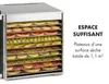 Captain Jerky 110 déshydrateur 1000 W 30-90 °C minuterie Voir les images du produit 4