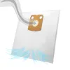 A vacuum cleaner bag with an illustration of airflow. Produktbild-Vorschau