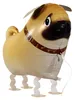 Folienballon Airwalker Mops Hund, ca. 60 x 41 cm Produktbild-Vorschau 1