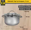 Krüger nerezový hrniec 1500ml 16cm Náhľad obrázku produktu 6