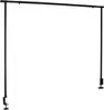 A black metal table rod with clamps on each end, shown against a white background. Náhled obrázku produktu