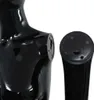vidaXL Mannequin féminin avec socle en verre noir 175 cm Voir les images du produit 10