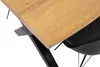 Refurbished Möbelretoure Esstisch 140x80 cm Baumkante Holz Produktbild-Vorschau 5