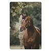 MuchoWow® Mauspad Mousepad Pferd - Äste - Porträt 18x27 cm Produktbild-Vorschau 1