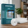 Netsa | Fenster-Moskitonetz 130x150 cm Weiß – Fliegengitter Produktbild-Vorschau 6