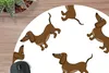 MuchoWow® Mauspad Mousepad Muster - Hund - Dackel - Jungen Produktbild-Vorschau 2