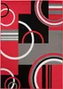 A flat lay image of a modern rug with geometric patterns. Náhľad obrázku produktu