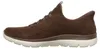 Skechers Summits Luxe Stride, chaussures basses marron, Voir les images du produit 4