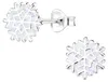 Ohrringe Kinder Silber 925: Ohrstecker Schneeflocke Produktbild-Vorschau 1